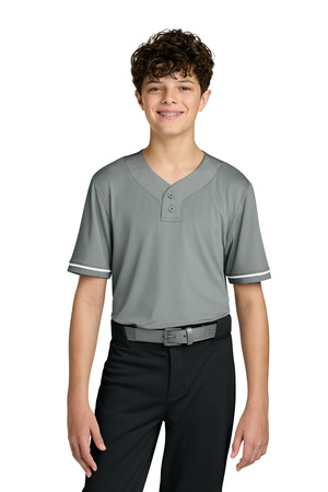 Richardson Youth Select 2-Button Baseball Jersey RY7910 Grey