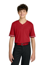 Richardson Youth Select 2-Button Baseball Jersey RY7910 Red