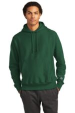 Champion Reverse Weave Hooded Sweatshirt S101 Dark Green