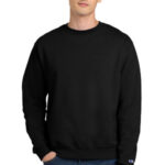 Champion Powerblend Crewneck Sweatshirt. S6000 Black