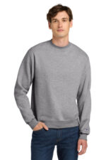 Champion Powerblend Crewneck Sweatshirt. S6000 Light Steel