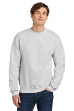 Champion Powerblend Crewneck Sweatshirt. S6000 Silver Grey
