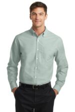 Port Authority SuperPro Oxford Shirt. S658 Green