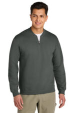 Gildan Softstyle Midweight Fleece 1/4-Zip SF008 Charcoal