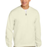 Gildan Softstyle Midweight Fleece 1/4-Zip SF008 Off White