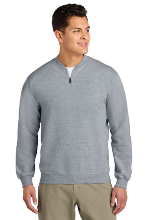 Gildan Softstyle Midweight Fleece 1/4-Zip SF008 Ring Spun Sport Grey