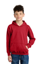 Gildan Youth Softstyle Midweight Fleece Hoodie SF500B Red