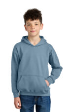 Gildan Youth Softstyle Midweight Fleece Hoodie SF500B Stone Blue
