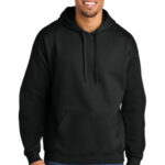 Gildan Softstyle Midweight Pullover Hooded Sweatshirt SF500 Black