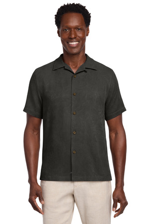 Tommy Bahama Tropic Isles Short Sleeve Shirt ST325384TB Black