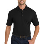 Port Authority Tall EZCotton Polo TK8000 Black