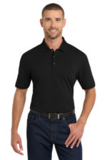 Port Authority Tall EZCotton Polo TK8000 Black