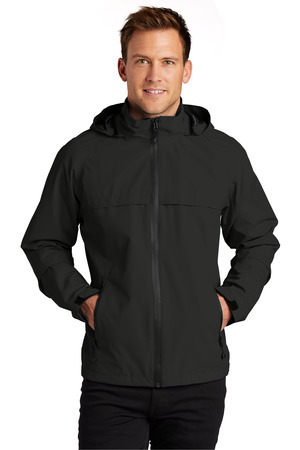Port Authority Tall Torrent Waterproof Jacket TLJ333 Black