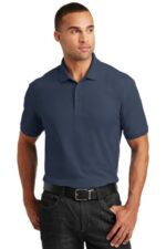 Port Authority Tall Core Classic Pique Polo. TLK100 River Blue Navy