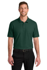 Port Authority Tall Wearever Signature Pique Polo TLK200 Dark Green