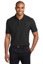 Port Authority Tall Stain-Release Polo. TLK510 Black