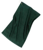 Port Authority Grommeted Golf Towel. TW51 Hunter