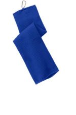 Port Authority Waffle Microfiber Golf Towel. TW60 Royal