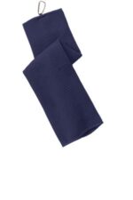Port Authority Waffle Microfiber Golf Towel. TW60 True Navy