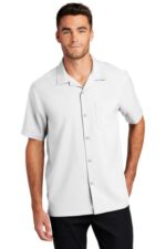 Port Authority Short Sleeve Performance Staff Shirt W400 White