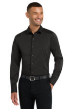 Port Authority City Stretch Shirt W680 Black