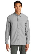 Port Authority Long Sleeve UV Daybreak Shirt W960 Gusty Grey