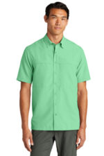 Port Authority Short Sleeve UV Daybreak Shirt W961 Bright Seafoam