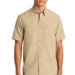 Port Authority Short Sleeve UV Daybreak Shirt W961 Oat
