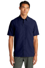 Port Authority Short Sleeve UV Daybreak Shirt W961 True Navy