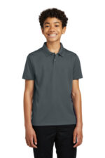 Port Authority Youth Dry Zone UV Micro-Mesh Polo Y110 Graphite