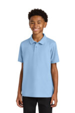 Port Authority Youth Wearever Signature Pique Polo Y200 Cloud Blue