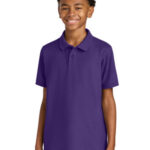Port Authority Youth Wearever Signature Pique Polo Y200 Prism Purple