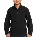 Port Authority Youth Value Fleece Jacket. Y217 Black