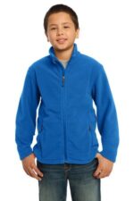 Port Authority Youth Value Fleece Jacket. Y217 True Royal