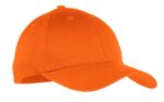 Port Authority Youth Six-Panel Twill Cap. YCP80 Orange