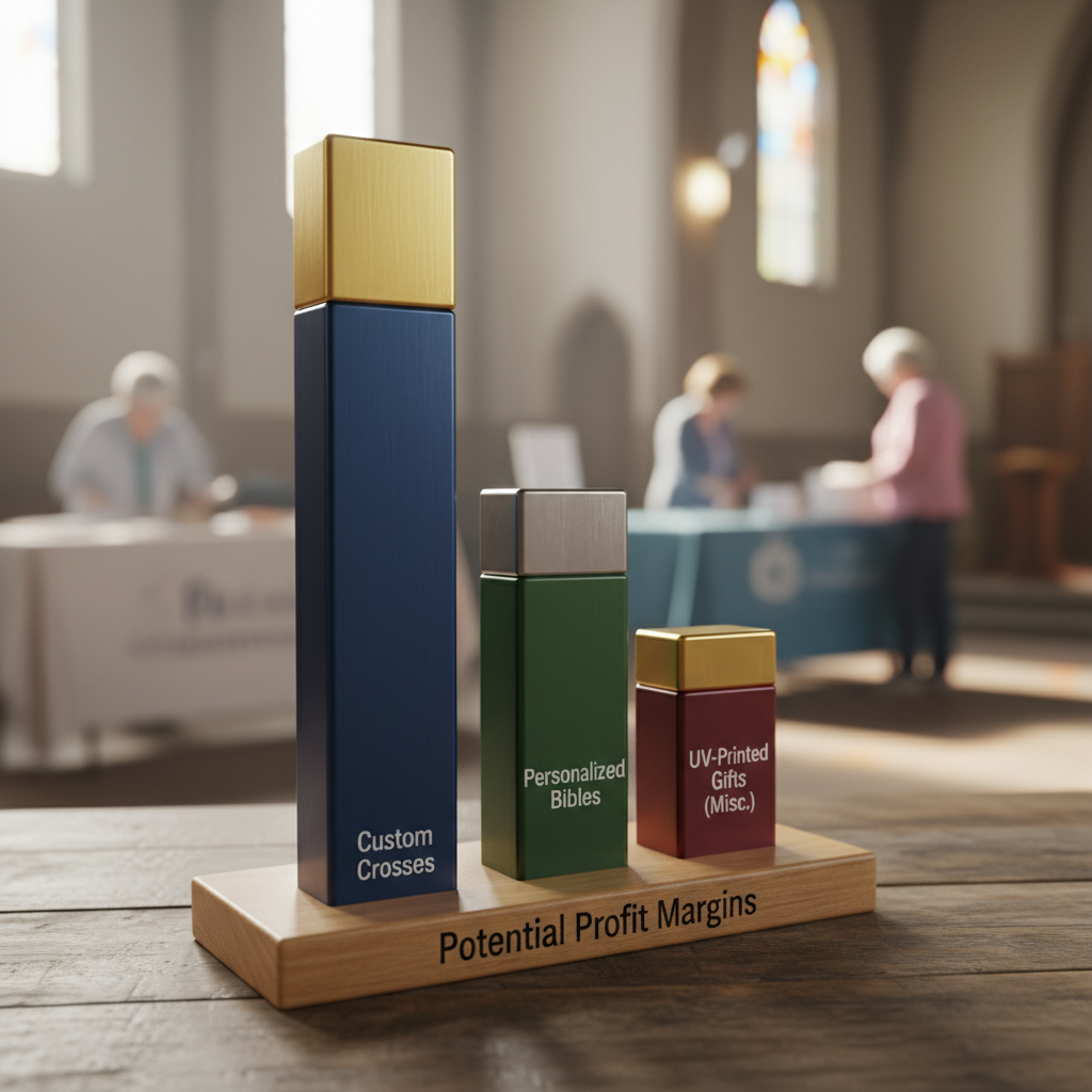 Bar chart showing potential
