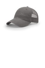 Richardson Garment Washed Trucker 111 Charcoal
