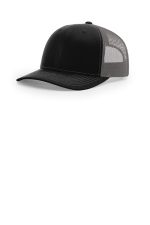 Richardson Trucker Cap 112 Black/ Charcoal