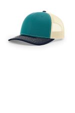 Richardson Trucker Cap 112 Blue Teal/ Birch/ Navy