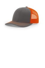 Richardson Trucker Cap 112 Charcoal/ Orange