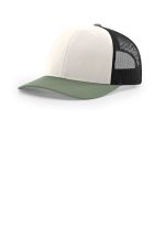 Richardson Trucker Cap 112 Cream/ Black/ Loden
