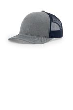 Richardson Trucker Cap 112 Heather Grey/ Navy