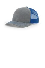 Richardson Trucker Cap 112 Heather Grey/ Royal