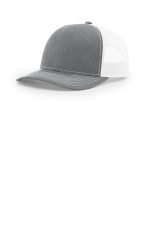 Richardson Trucker Cap 112 Heather Grey/ White