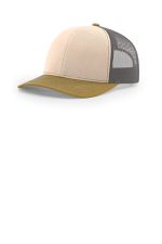 Richardson Trucker Cap 112 Mink Beige/ Charcoal/ Amber Gold