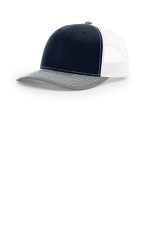 Richardson Trucker Cap 112 Navy/ White/ Heather Grey
