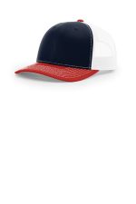 Richardson Trucker Cap 112 Navy/ White/ Red