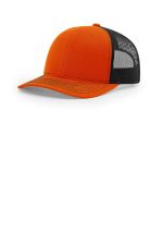 Richardson Trucker Cap 112 Orange/ Black