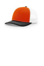 Richardson Trucker Cap 112 Orange/ White/ Black