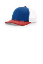 Richardson Trucker Cap 112 Royal/ White/ Red